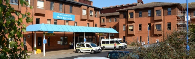Scarborough Hospital - sunny