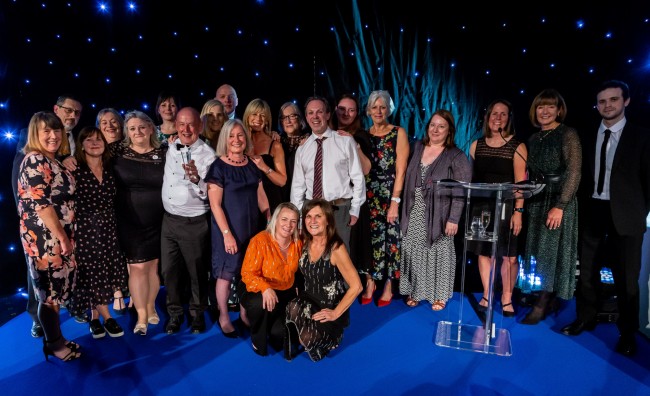 NHS achievement awards_vaccination hub team