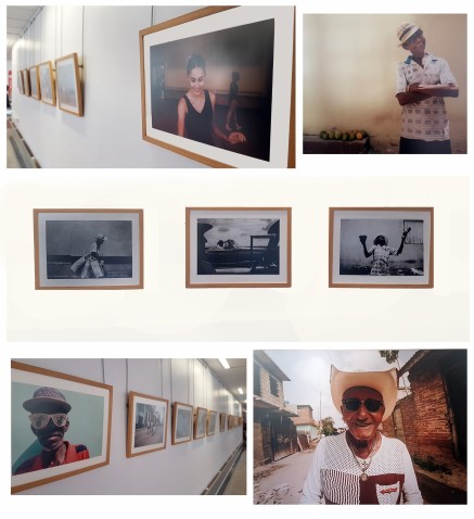 Sanjays montage of exhibition