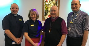 Archbishop and Trust Chaplain team