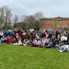 Nurses from all over the world, currently working at our Trust, attending a family fun day at York Hospital.