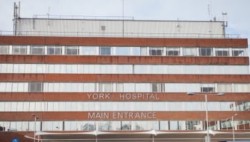 The front of York Hospital