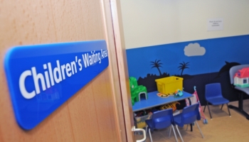 Emergency Department children's waiting room