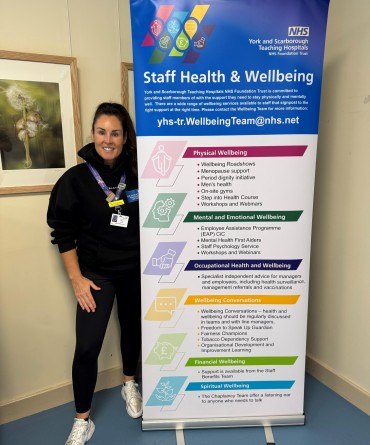 Rachel Marson Staff Health and Wellbeing Lead
