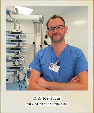 Phil Dickson, Consultant Anaesthesia and ICM