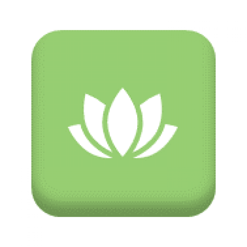 Image of a lotus leaf graphic