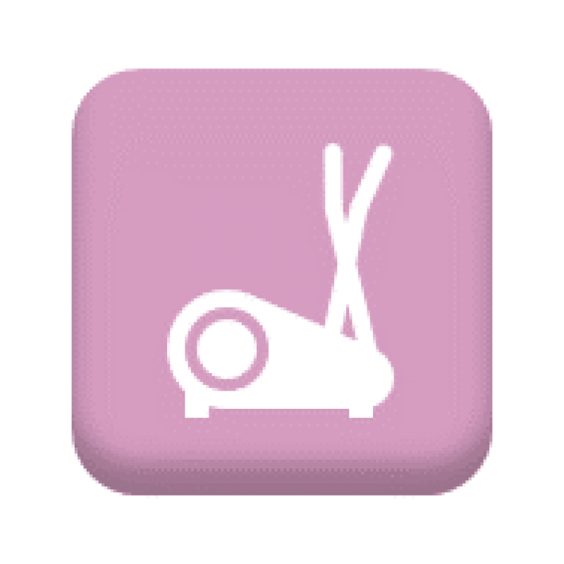 Button with an illustration of an exercise machine to symbolise a gym. URL leads to Staff Benefits corporate gym membership page.