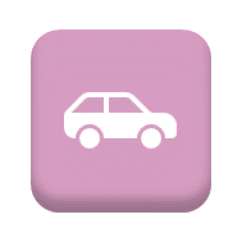 Button with an illustration of a car. URL leads to Staff Benefits Car Dealerships page.