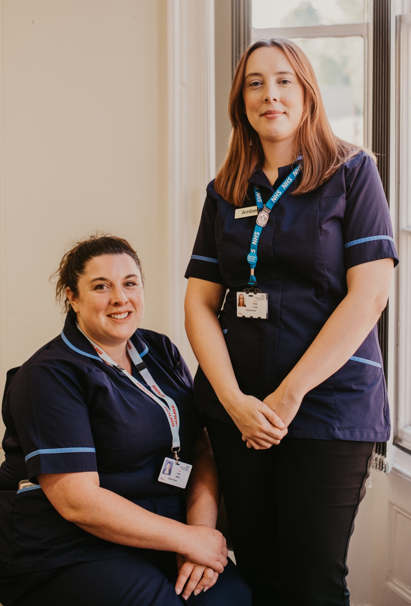 Ruth and Amber, the Trust's admiral nurses.